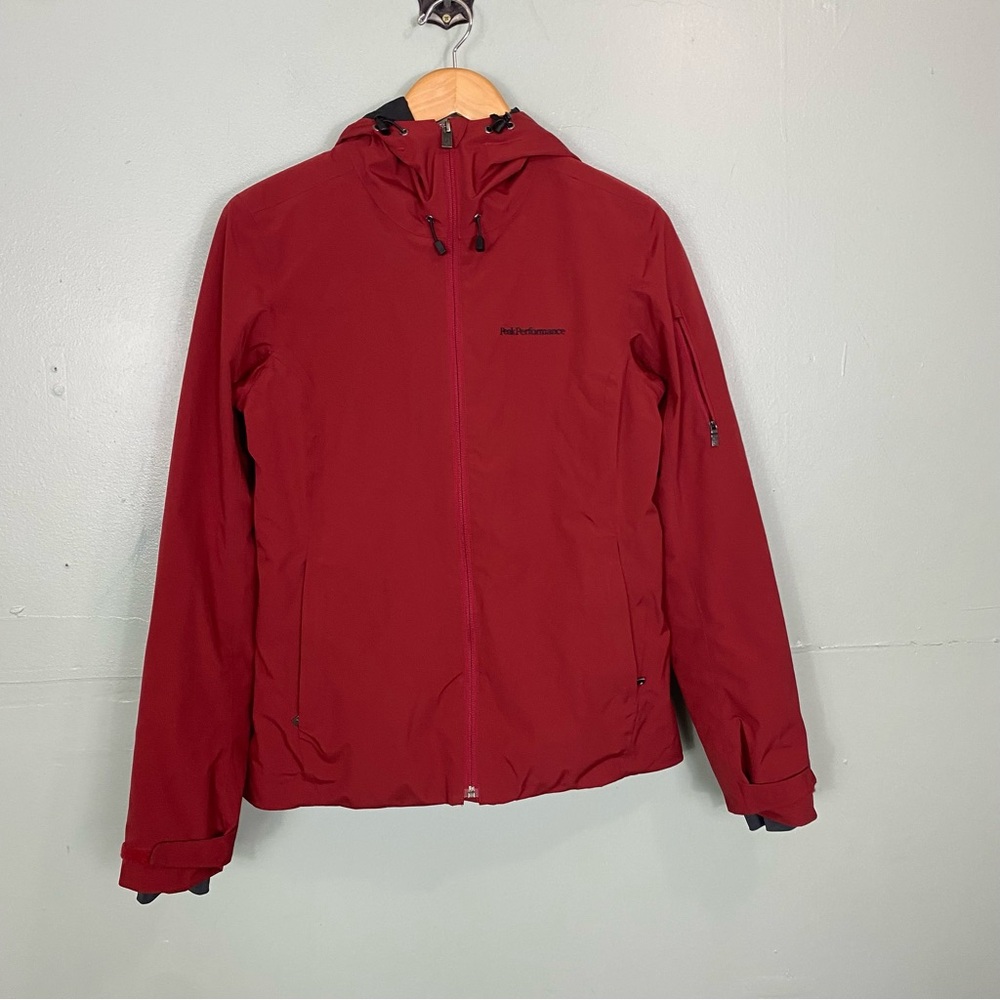 Peak Performance‎ Baze J Women’s Red Ski Jacket Size Medium